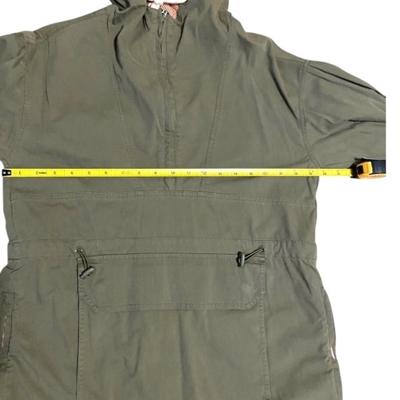 MARINE LAYER  Tacoma Anorak Utility Jacket Women's Oversized Small Green Hooded - Picture 9 of 16